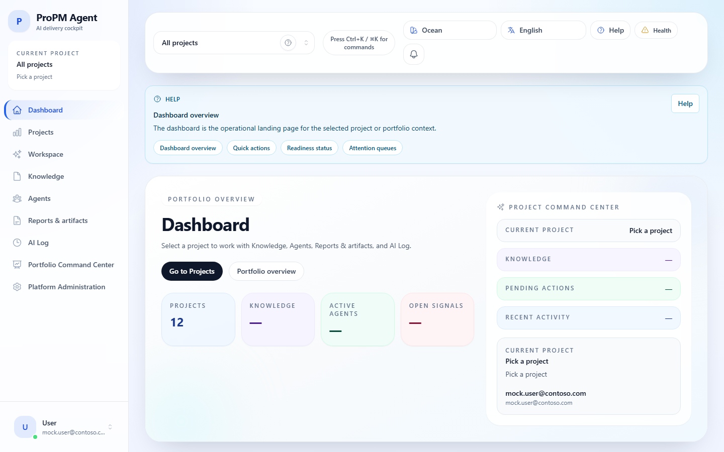 Overview of the application
