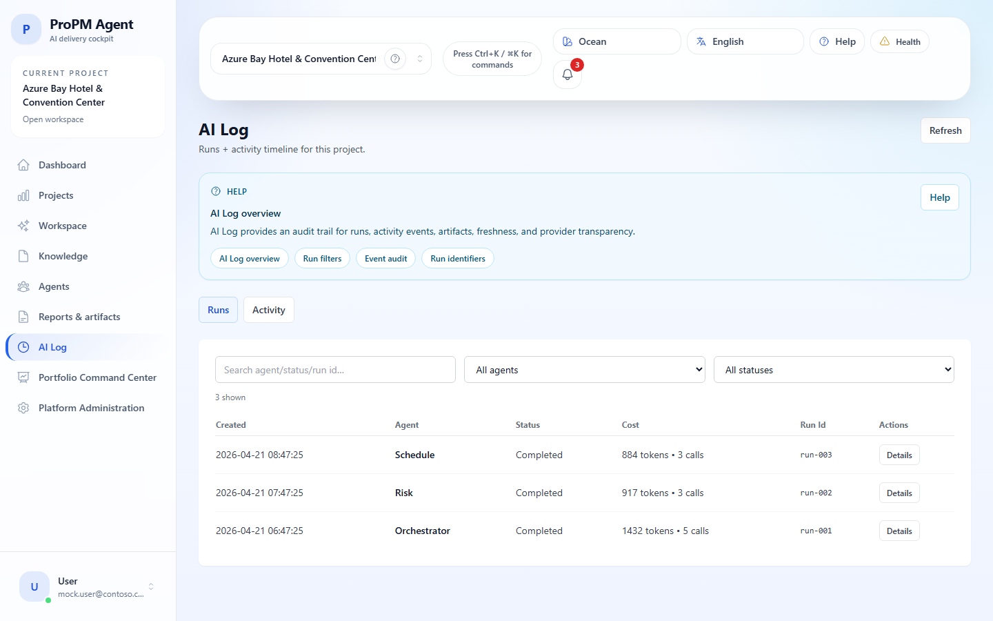 AI Log investigation cues
