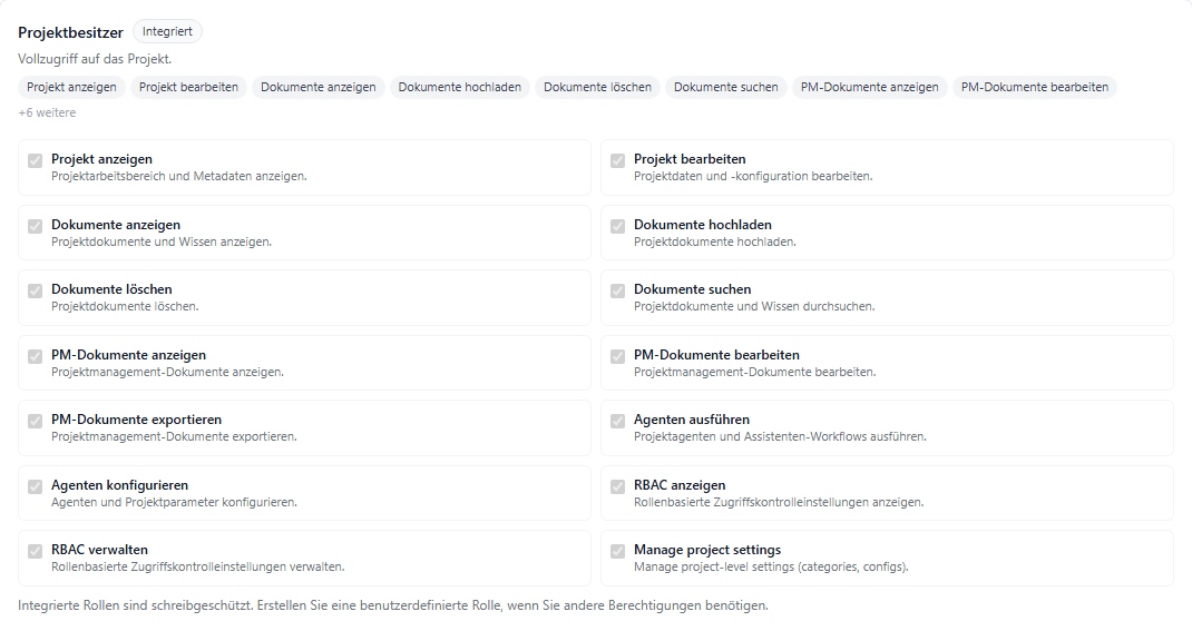 Editor für benutzerdefinierte Rollen