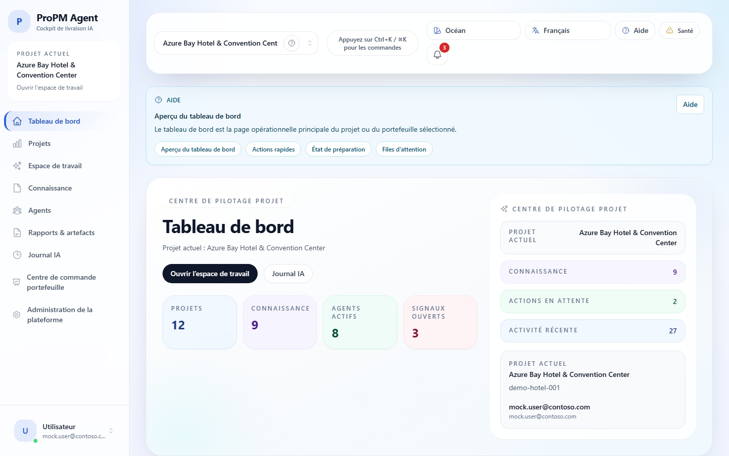 Vue d’ensemble de l’application